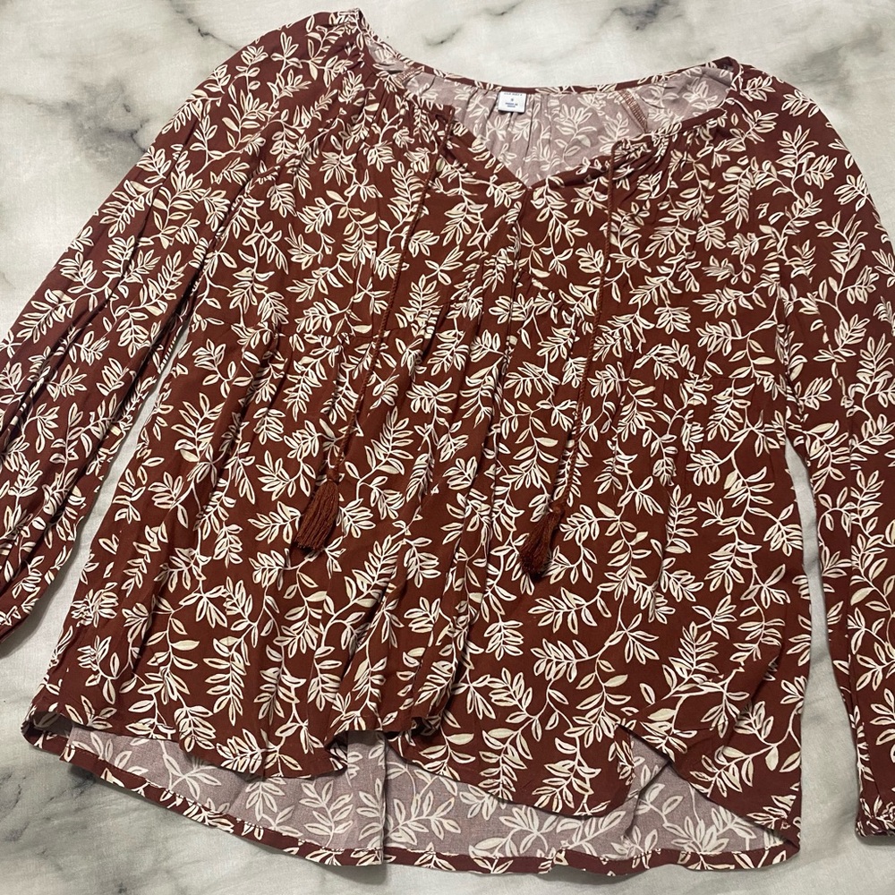 Cute flowy top